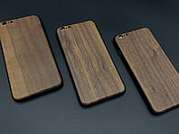 Дерев'яний чохол на смартфон iPhone 6/6s PLUS протиударний "Горох" під гравіювання
