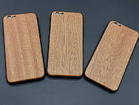 Чехол на телефон iPhone 6/6s деревянный "Золотой дуб" противоударный под гравировку