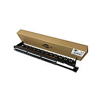 Патч-панель 19" 24хRJ-45 UTP 1U cat.6, в сборе з Keystone, Organizer Atcom (P6148)