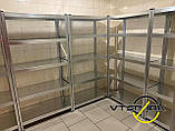 Стелаж оцинкований 1800х900х450мм,150кг,5 полиць металевий полочний для дому,магазину,архіву,офісу, фото 2