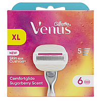 Сменные картриджи Gillette Venus ComfortGlide Sugarberry Scent 6 шт (8006540738634)