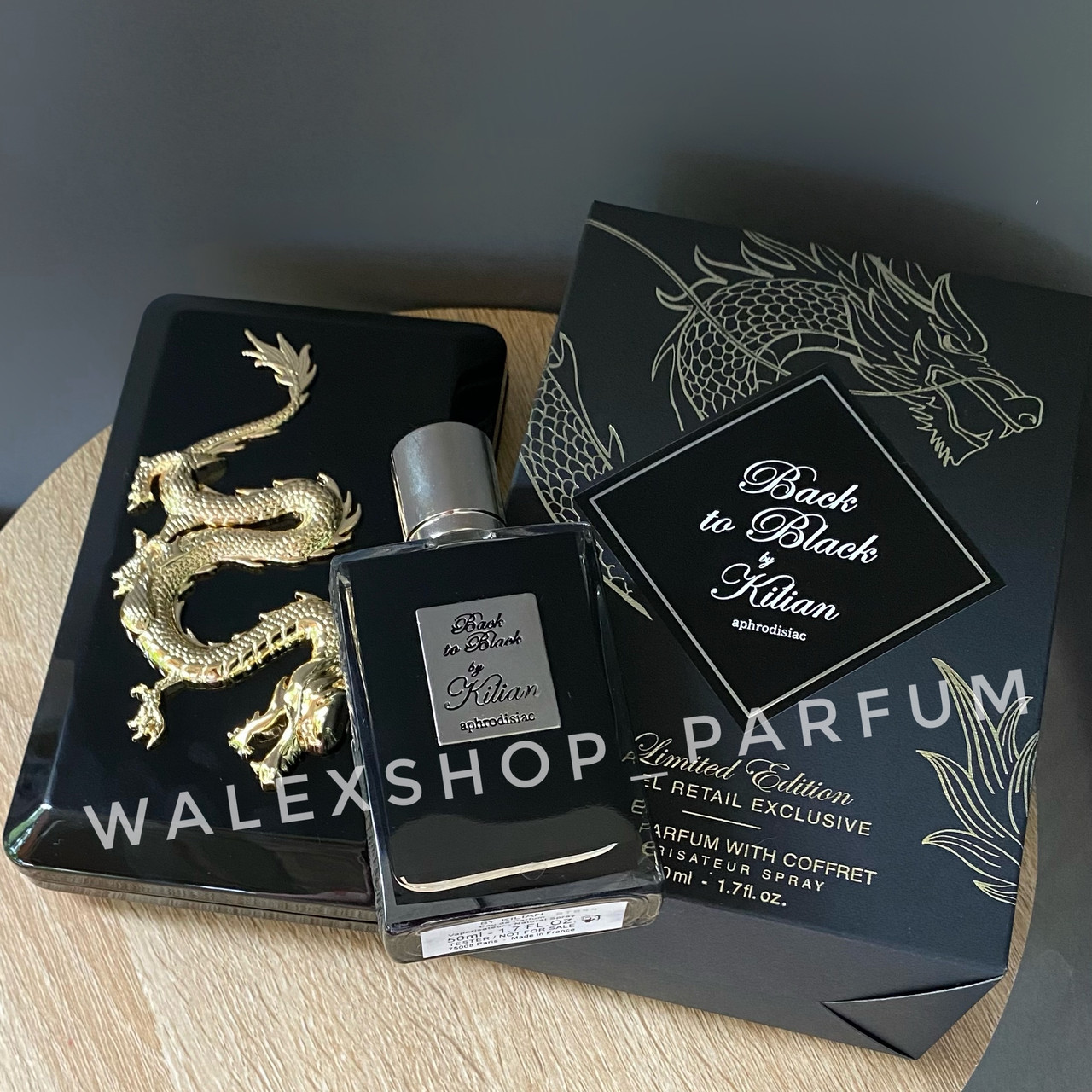 Духи Унісекс Kilian Back to Black Aphrodisiac (Клатч) 50 ml Кіліан Бек Ту Блек Афродизіак, фото 1