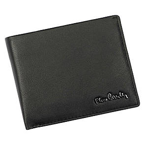 Чоловічий шкіряний гаманець Pierre Cardin PIP03 8806 RFID Чорний -