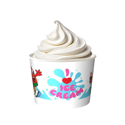 Стакан для морозива 120 мл D-75 паперовий "ICE CREAM дитячий", фото 3