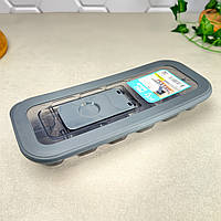 Пластикова форма для льоду з кришкою на 12 осередків BNM-0131