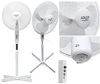 Вентилятор для дома,Вентилятор электрический напольный Adler AD 7305 (90 Вт),Вентилятор напольный мощный VAR
