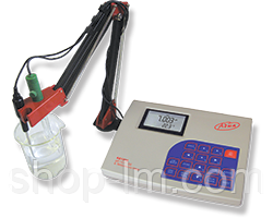 Лабораторний pH/ORP/ISE/Temp метр ADWA AD1200(-2.00..16.00;±0.002pH;±2000mV), АТС, Пам'ять 50. Угорщина