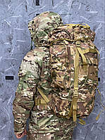 Рюкзак военный 70 литров Мультикам, сумка тактическая для военных баул, Походный рюкзак 70L аmuni