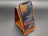 Универсальная подставка-гармошка деревянная настольная для смартфона 17х9см