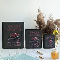 Книга для записів кулінарних рецептів "Sweet recipes" А6 16,5х13см