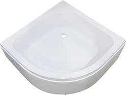 Піддон душовий 90х90 напівкруглий глибокий SUNWAYS (90)