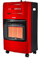 Газовый обогреватель модель DMS KGH-08 4200W RED Компактный инфракрасный газовый обогреватель (Германия) VAR
