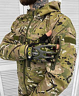 Весенний костюм мультикам рип-стоп с наколенниками, тактичний костюм, военная форма Multicam аmuni