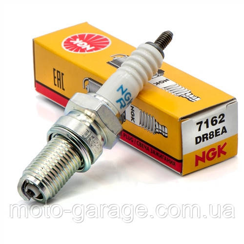 Свічка запалювання NGK 7162 / DR8EA, аналог DS 4101 / X24ESRU, фото 1
