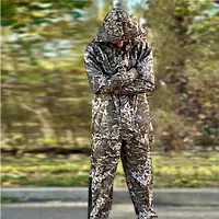 Военный костюм дождевик пиксель, Маскировочный тактический комплект от дождя брюки и куртка на молнии XXXL