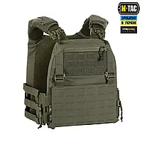 Жилет тактический Cuirass зеленый с Molle интерфейсом, Армейская плитоноска Cordura 500D быстрый сброс