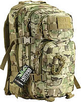 Сумка рюкзак военная тактическая Kombat мультикам полиэстер 600D с мягкой спинкой и поясным ремнем