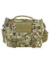 Военная сумка камуфляжная 600D с флисофой подкладкой 10 л, Сумка тактическая мультикам 25*32*13
