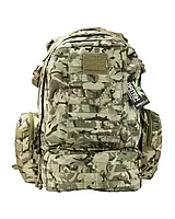 Тактичний рюкзак Kombat мультикам на 60 л поліестер 600D Tac-Poly, Армейська сумка наплічна 50*46*36 з м'як