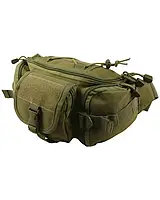 Поясна сумка койот 700D Tac-Poly регульована до 112 см, Тактична сумка Комбат через плече coyot