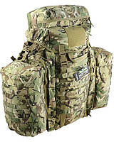 Армейский рюкзак камуфляжный multicam 600D с Molly панелью и дополнительными мешками по боках 90 L