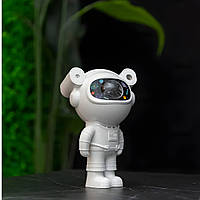 Ночник космонавт XL-818 белый Светильник проектор звездное небо ночник (Проектор галактика)Ночные лампы космос