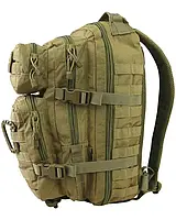 Штурмова сумка наплічна coyot на 28 л, Армійський рюкзак регульований 47*23*28 з м'якою спинкою