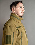 Куртка патріот soft shell койот / Куртка для військових / Розмір XS - 3XL, фото 6