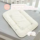 Дитяча подушка для новонароджених, 40х60см від 3міс. Baby овеча шерсть, фото 6
