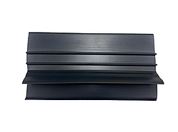 Захисний привальний брус 80мм ПВХ з бризковідбійником для надувного човна чорний