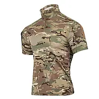 Тактическая рубашка с коротким рукавом Vik-Tailor multicam, убакс с лёгкого дышащего материала