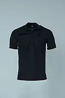 Высококачественная военная футболка полиэстер чёрная, мужская износостойкая футболка Vik-Tailor