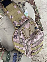 Армейская тактическая сумка слинг кобра нейлон, Сумка барсетка для военных Cordura непромокаемая