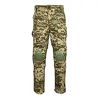 Штаны штурмовые Tailor G5 камуфляжные пиксель рип стоп с наколенниками и усиливающими вставками