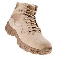 Военная зимняя обувь койот утепленная замшевая, Военные берцы Magnum зимние с завышеной подошвой 3см