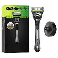 Станок с 1 сменной кассетой и подставкой Gillette Labs (8700216416559)