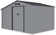 Будиночок для інвентарю 342х255 см світло-сірий Madison Hardmaister, фото 5