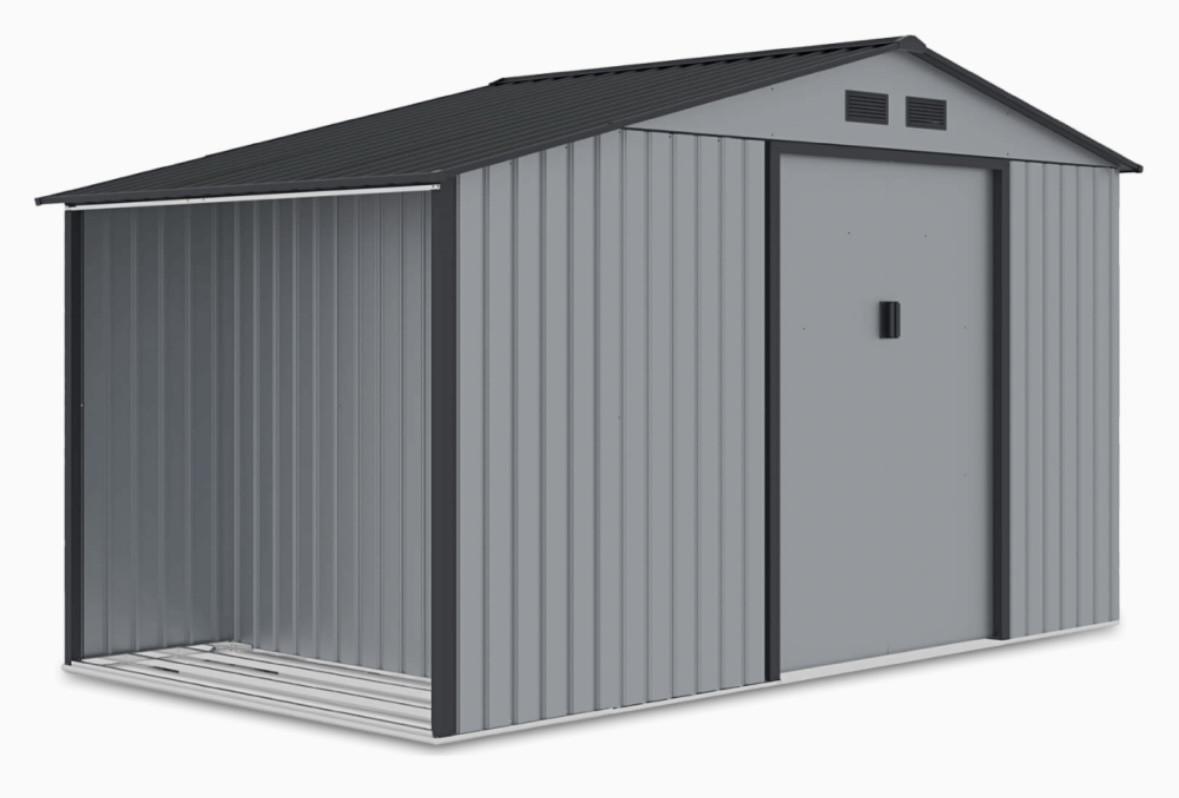 Будиночок для інвентарю 342х255 см світло-сірий Madison Hardmaister