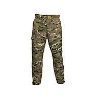 Мужские тактические штаны мультикам зимние теплые -25, Брюки камуфляжные на холлофайбере level 7