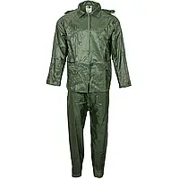Якісний дощовик (штани та куртка), Військовий комплект захисний від дощу та вітру оливковий