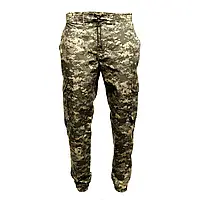 Тактичні військові штани піксель рипстоп у комплекті з наколінниками, чоловічі штани піксель для військових