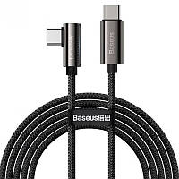 Дата кабель Baseus Legend Series Elbow Type-C to Type-C 100W (2m) (CATCS-A01) SND