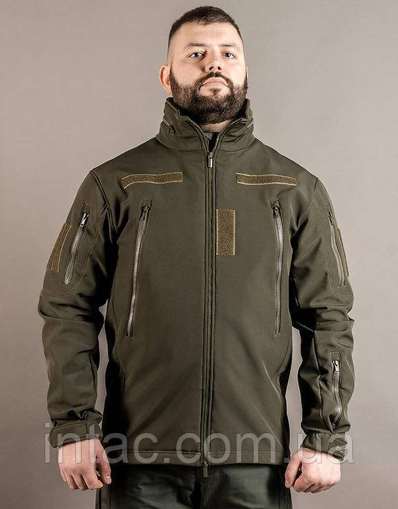 Куртка патріот soft shell олива / Куртка для військових / Розмір XS - 3XL