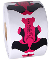 Форма для нарощування нігтів Salon Professional Рибка малинова 500 шт