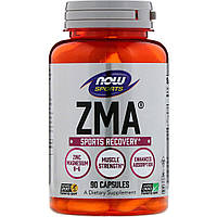 Спортивное восстановление после тренировки ZMA Now Foods 90 капсул SN, код: 7785020