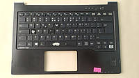 Палмрест (топкейс) с клавиатурой Fujitsu Lifebook U772 CP618778 дефект