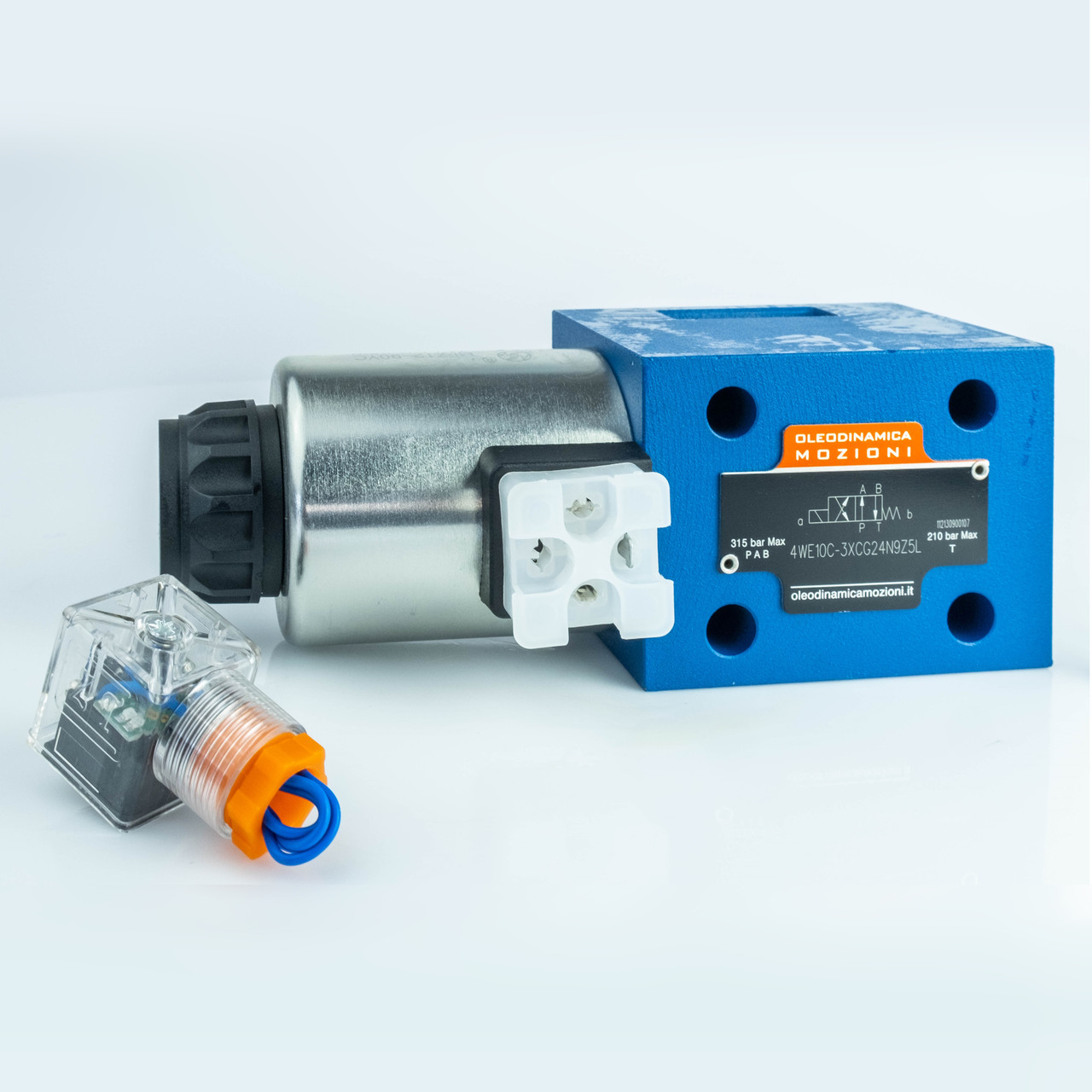 Гідророзподільник 4WE10HА-3XCG12N9Z5L 2-позиційний електромагнітний 12V, Ду-10, 315 Бар, схема HА