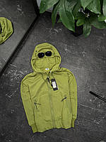 Зип худи хаки C.P. Company Zip hoodie Кофты модные с капюшоном весна, Красивая кофта зипка на замке мужская