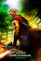 Постер на полотні "Thor Ragnarok (Teaser)" 60 х 80 см KOMFORT