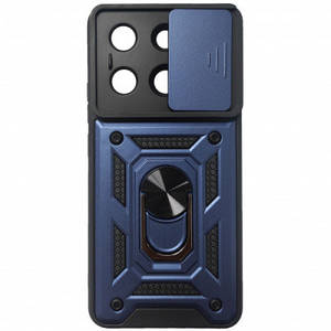 Чохол-накладка Armor Magnet CamShield для Xiaomi Redmi Note 13 Pro 5G - Dark Blue